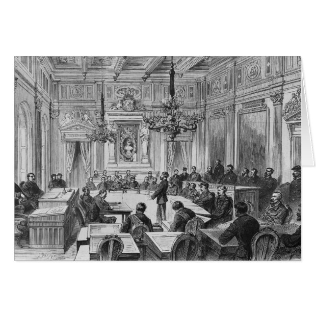 Members of the Commune in session (Front Horizontal)