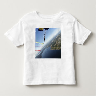 Members of the US Navy Parachute Team Toddler T-Shirt