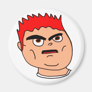 Meme character magnet