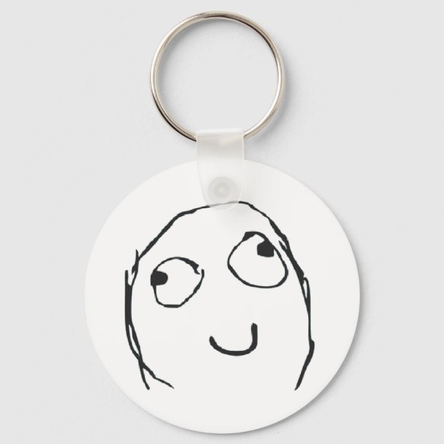 MEME DERP KEY RING (Front)