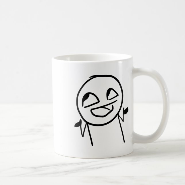 Meme - Ehm Ops Sticker  Coffee Mug (Right)