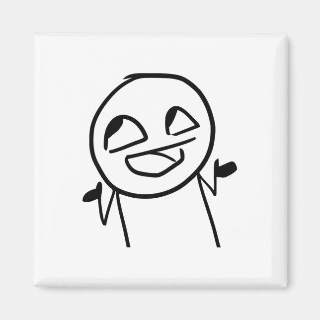 Meme - Ehm Ops Sticker  Magnet (Front)