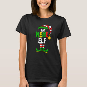 Meme Elf Pajama Matching Group Christmas Holiday G T-Shirt