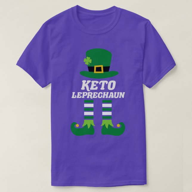Meme Keto  St Patricks Day Low b T-Shirt (Design Front)