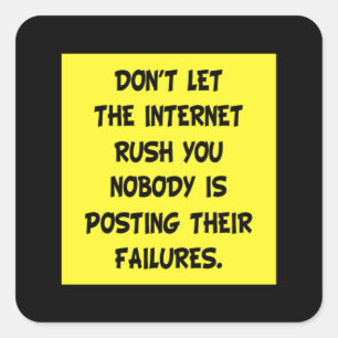 Meme Memes Work Humour Joke Cool Funny Gift Idea Square Sticker
