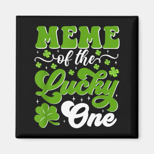 Meme of the lucky one first birthday st patrick's magnet