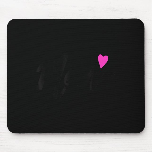 Meme With Nk Heart Grandmother Gift  Mouse Pad (Front)
