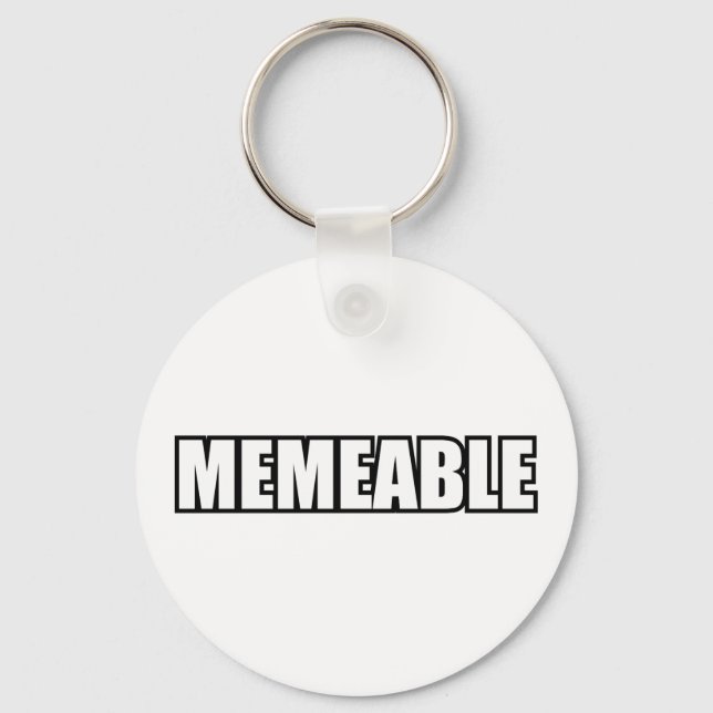 MEMEABLE KEY RING (Front)
