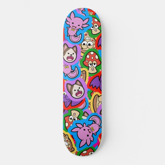 Memefetti Mix 2023 Skateboard (Front)