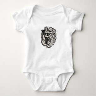Memento Mori Baby Bodysuit