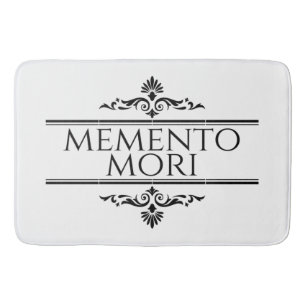 Memento Mori Bath Mat