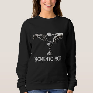 Memento Mori Catholic Eucharist Traditional Latin Sweatshirt