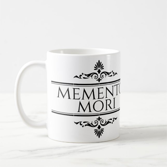 Memento Mori Coffee Mug (Left)