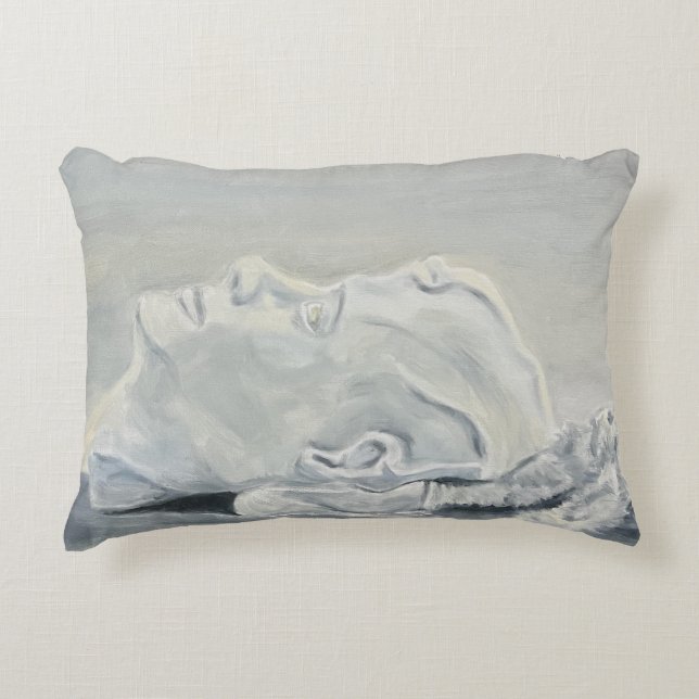 Memento Mori Decorative Cushion (Front)