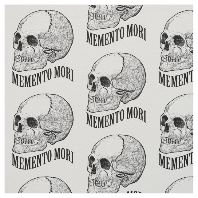 Memento mori fabric (Swatch)