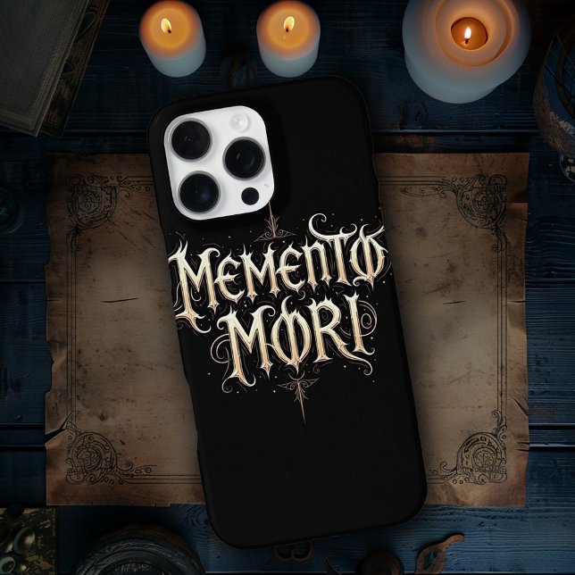 Memento Mori Gothic iPhone Case (Creator Uploaded)