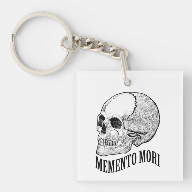 Memento mori key ring (Front)