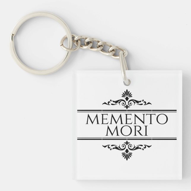 Memento Mori Key Ring (Front)