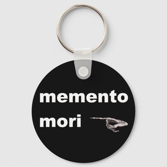 memento mori key ring (Front)