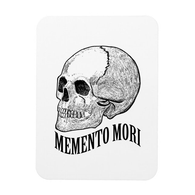 Memento mori magnet (Vertical)