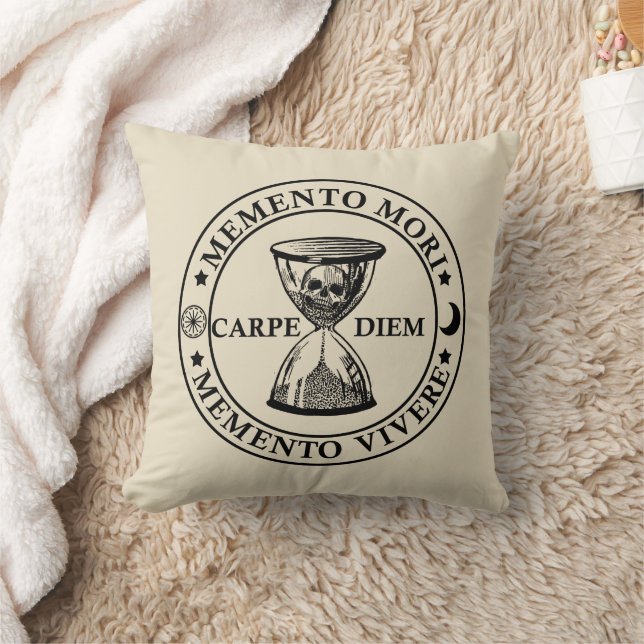Memento mori memento vivere cushion (Blanket)