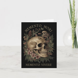 Memento Mori Memento Vivere _ Philosophy &amp; Lat Card