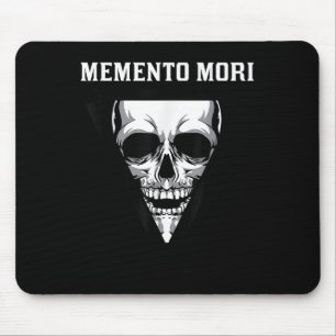 Memento Mori Mortality Stoic Stoicism Philosophy Q Mouse Pad