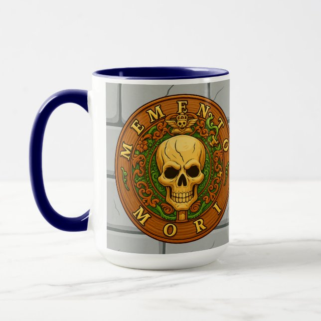 Memento Mori Mug by Phil Elmore (Left)