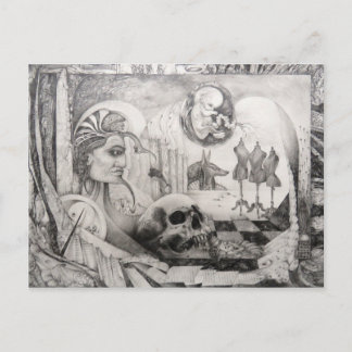 MEMENTO MORI POSTCARD