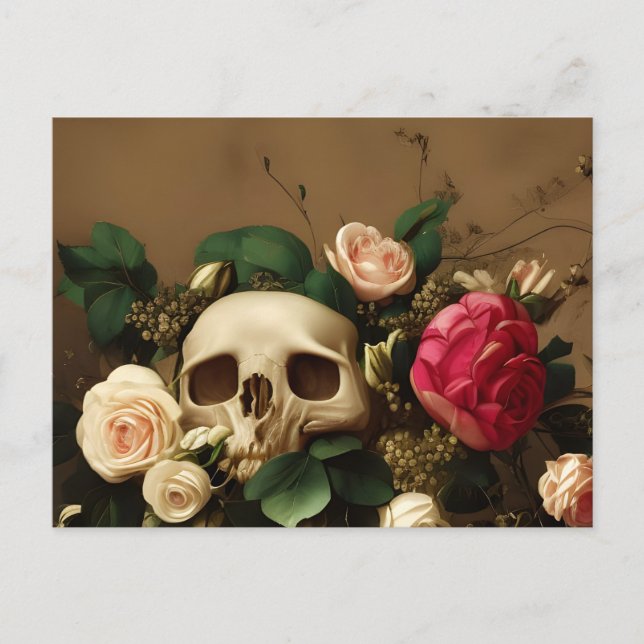 Memento mori postcard (Front)
