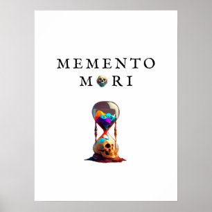 Memento Mori Poster   Stoic Poster   Stoic Gift