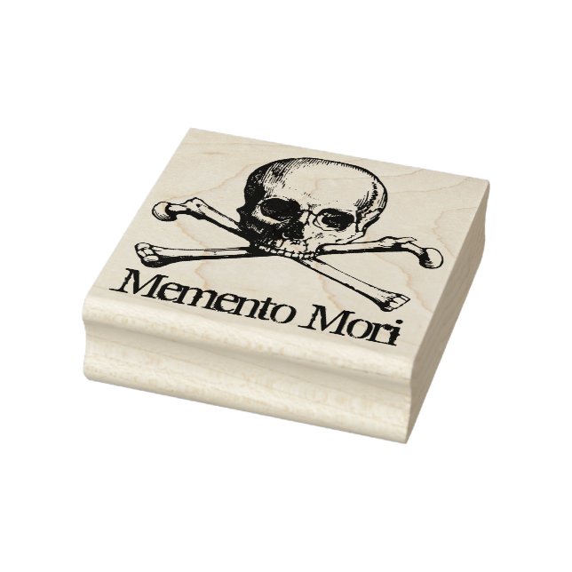 Memento mori rubber stamp (Stamp)