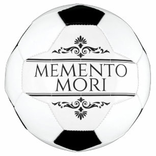 Memento Mori Soccer Ball