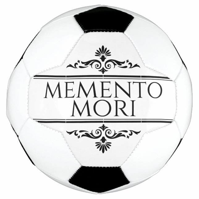 Memento Mori Soccer Ball (Front)