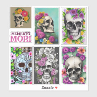 Memento Mori Sticker Sheet