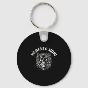 Memento Mori Stoic Quote For Remembering Death Phi Key Ring
