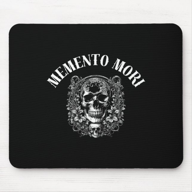 Memento Mori Stoic Quote For Remembering Death Phi Mouse Pad (Front)