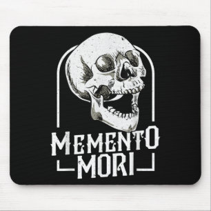 Memento Mori Stoic Stoicism Mortality Philosophy Q Mouse Pad