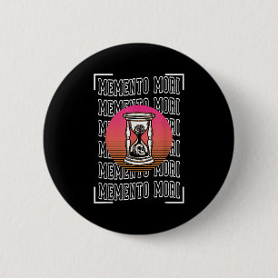 Memento Mori Stoicism Philosophy Stoic Ancient Phi 6 Cm Round Badge