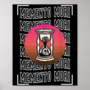 Memento Mori Stoicism Philosophy Stoic Ancient Phi Poster