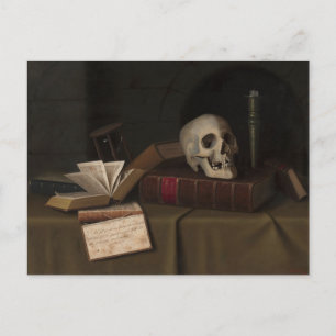 Memento Mori "To This Favour" by William Harnett Postcard