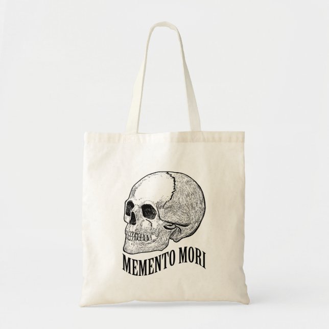 Memento mori tote bag (Front)