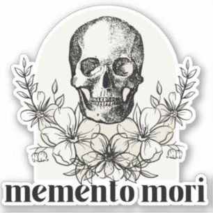 Memento Mori- Vinyl  Sticker