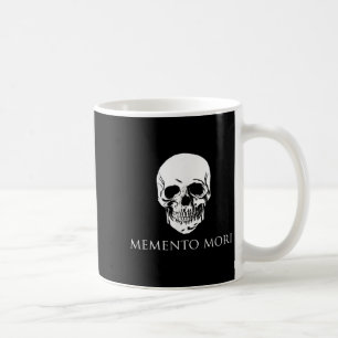 Memento Mori With Skull Coffee Mug