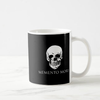 Memento Mori With Skull Coffee Mug