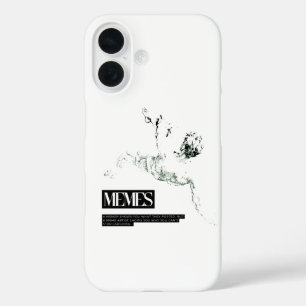 Memer Thinking Falling Statue iPhone 16 Case