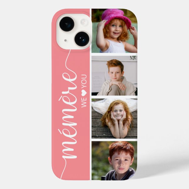 Mémère 4 Photo Case-Mate iPhone Case (Back)