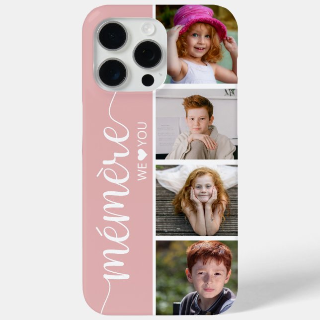 Mémère 4 Photo Case-Mate iPhone Case (Back)
