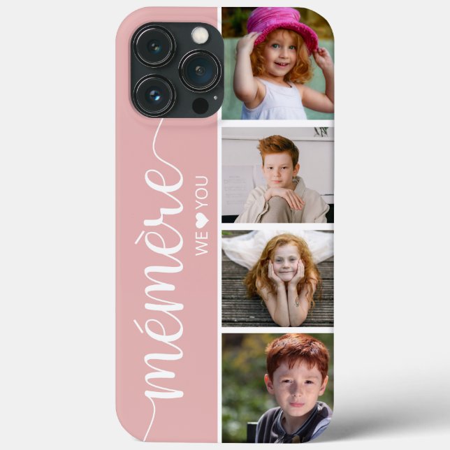 Mémère 4 Photo Case-Mate iPhone Case (Back)