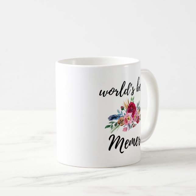 Memere French Canadian Grandma Coffee Mug (Front Right)